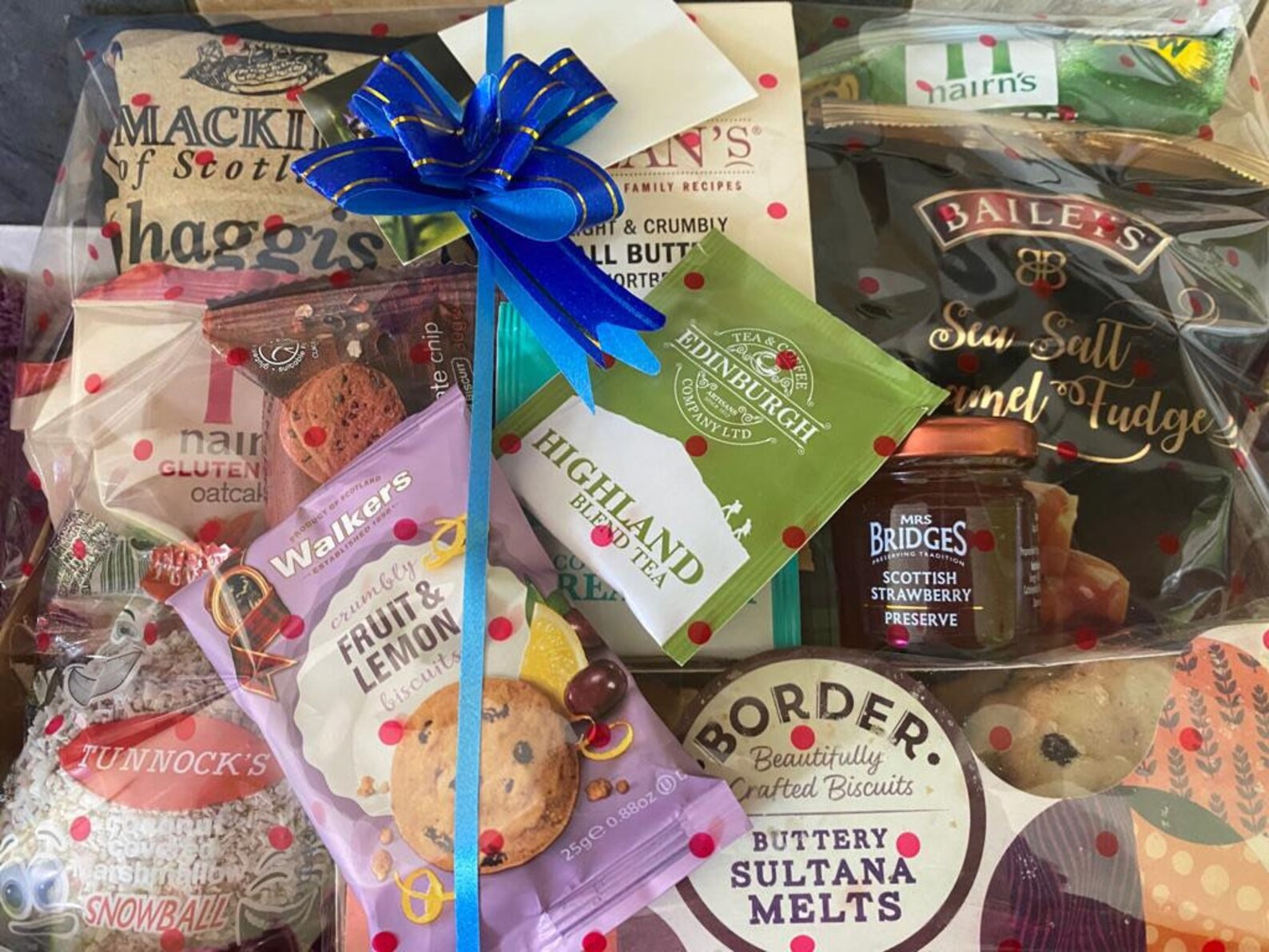 Scottish Luxury Themed Food Gift Hamper / Scottish Food Hamper Etsy