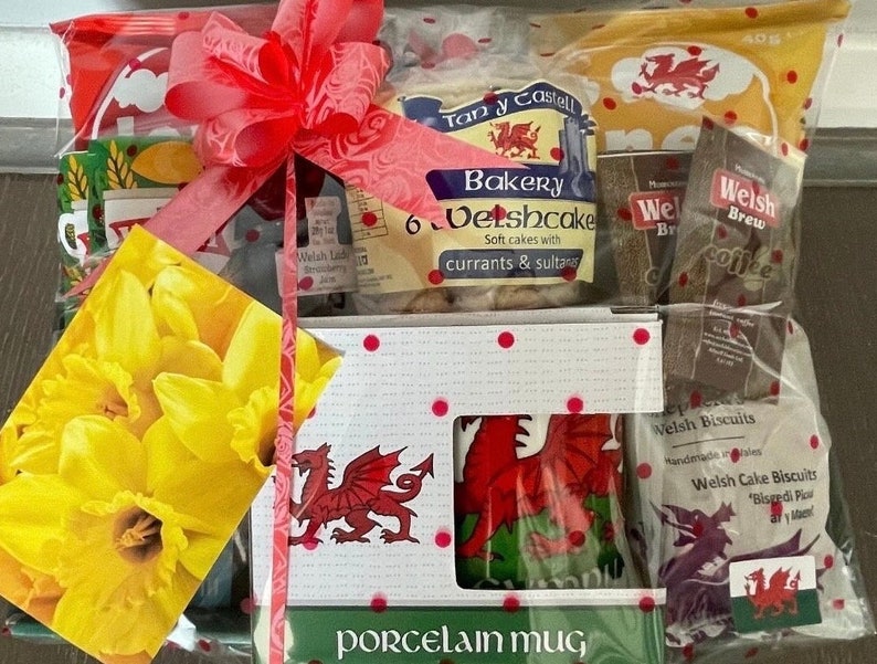Welsh Gift Hamper Welsh Hamper Welsh Gift Welsh Afternoon Tea Gift from Wales Welsh Welcome Pack A Taste Of Wales Food Hamper image 6
