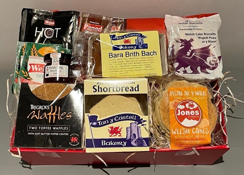 Welsh Gift Hamper Welsh Hamper Welsh Gift Welsh Afternoon Tea Gift from Wales Welsh Welcome Pack A Taste Of Wales Food Hamper image 4