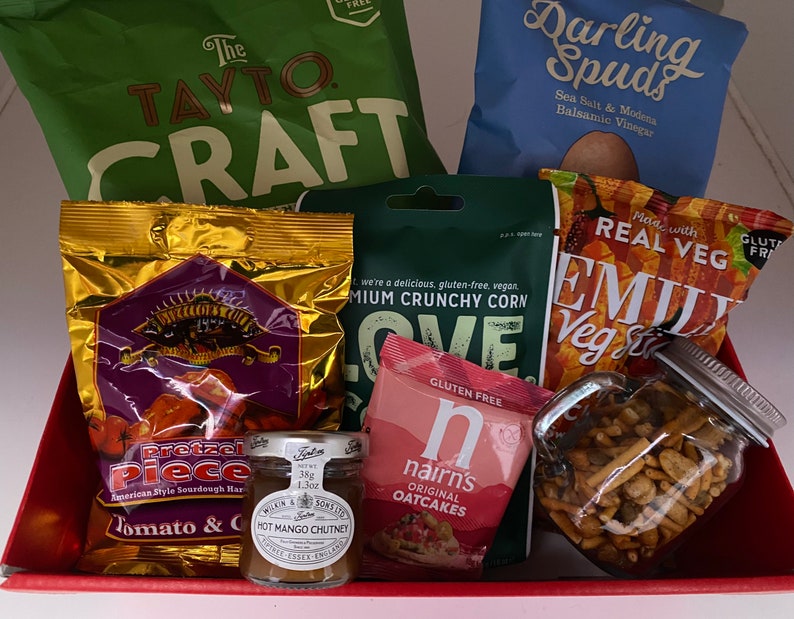 Savoury Snack Gift Hamper Pub Snack Hamper Savoury Night in Etsy UK