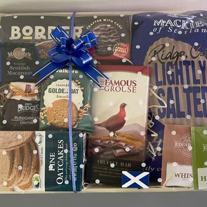 Luxury Scottish Food Gift Hamper | Shortbread, Fudge, Tea - Etsy UK