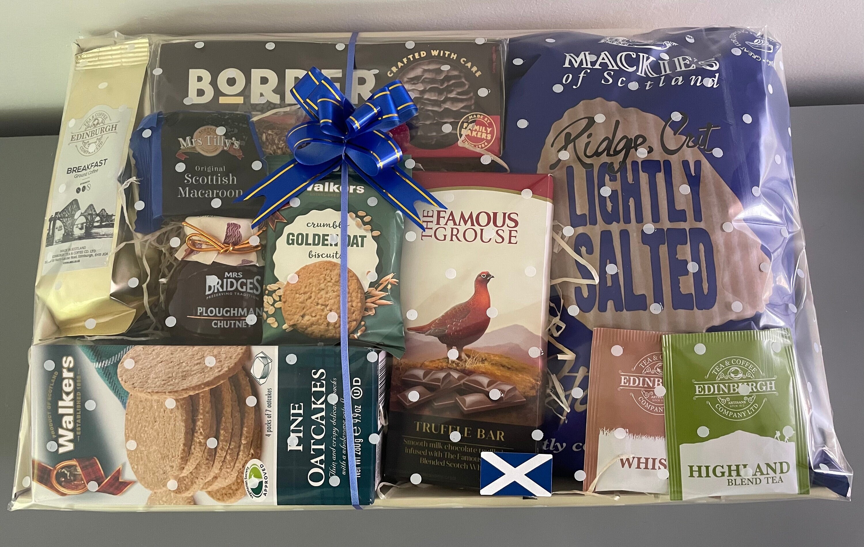 Luxury Scottish Food Gift Hamper | Shortbread, Fudge, Tea - Etsy Australia