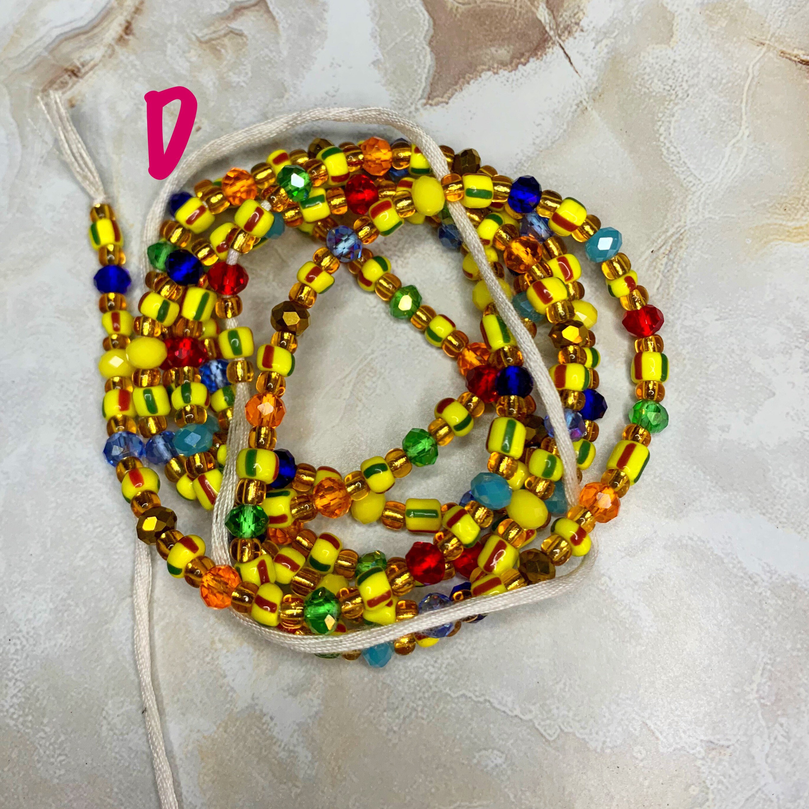 African Waist Beads Beautiful Belly Beads Body Jewelry Etsy