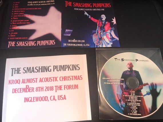 Smashing Pumpkins Forum Almost Acoustic Christmas 2022 The Smashing Pumpkins Live Kroq Almost Acoustic Christmas | Etsy