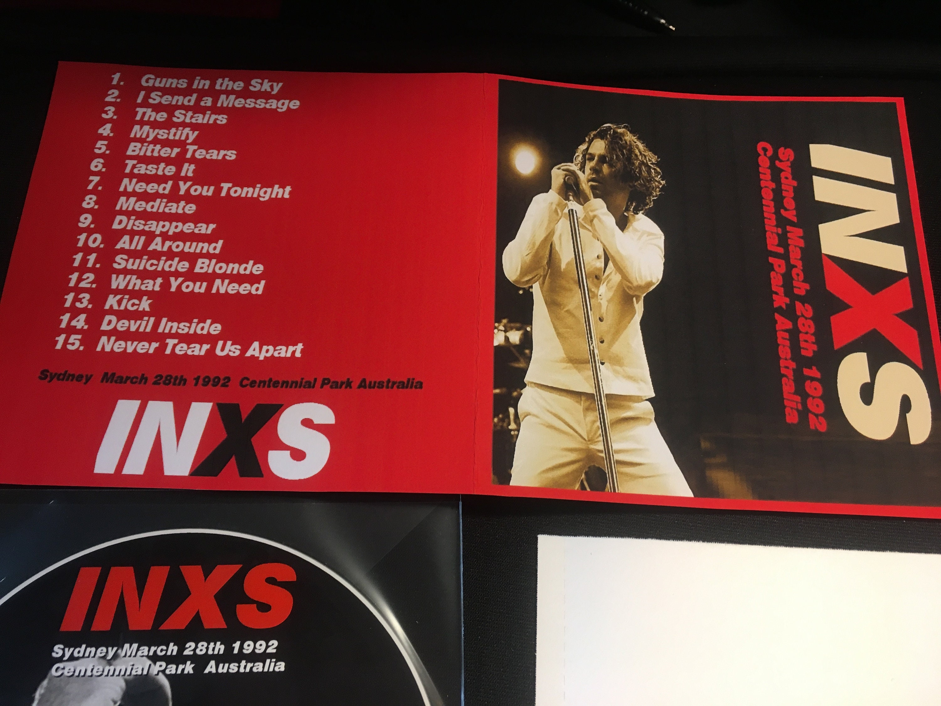 inxs tour 1992