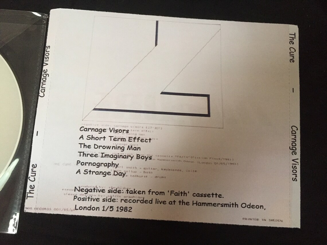 The Cure Carnage Visors Etsy