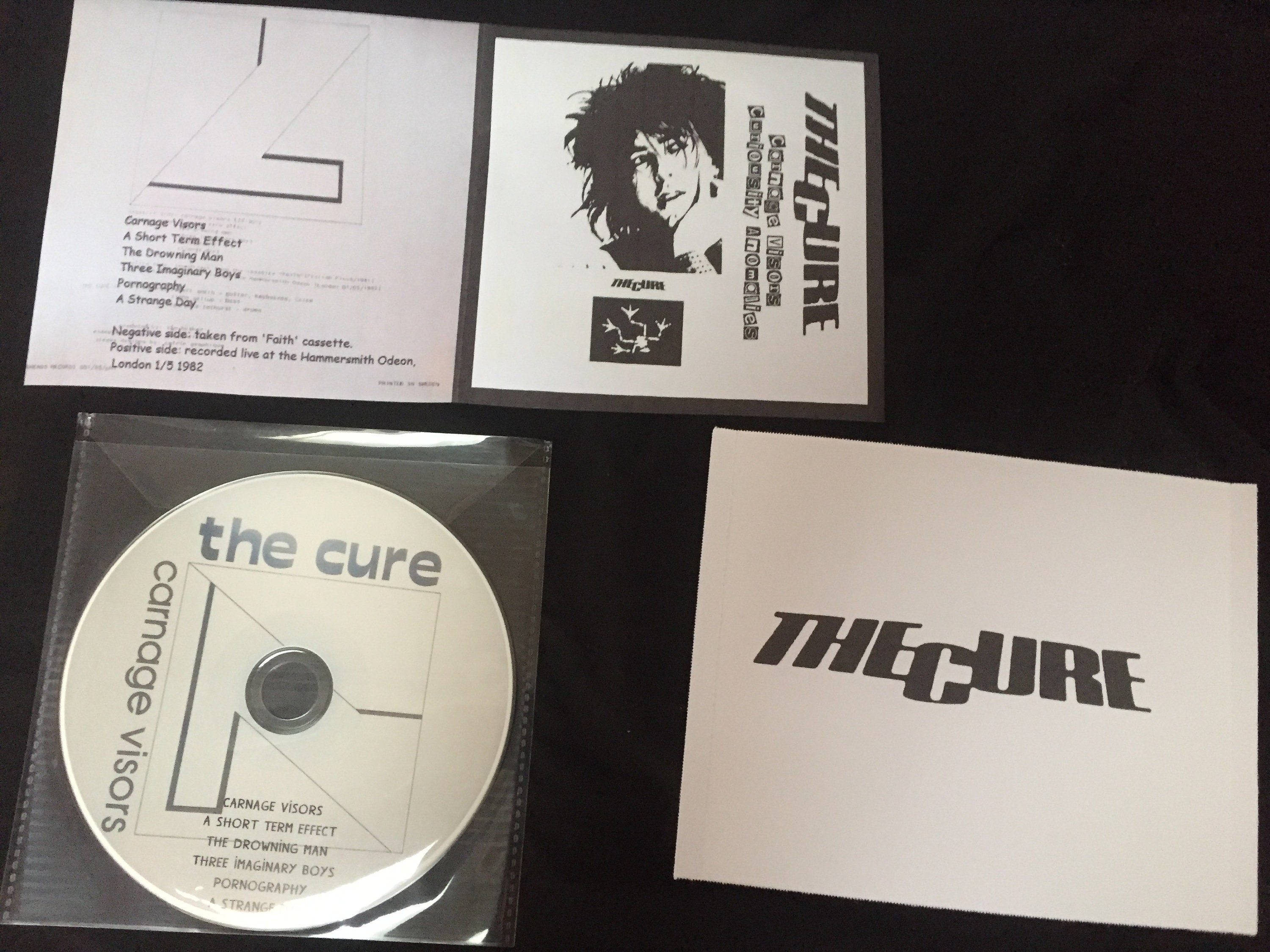 The Cure Carnage Visors Etsy