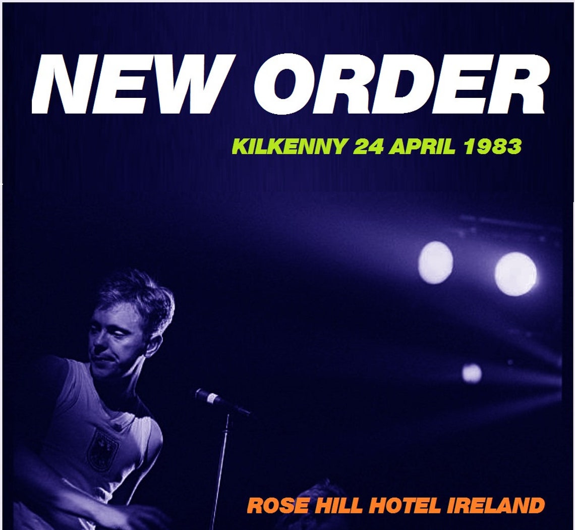 New Order Live Kilkenny 24 April 1983 Rose Hill Hotel Etsy