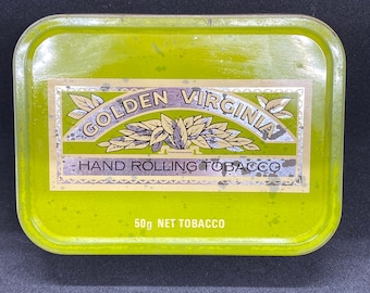 cutters choice tobacco tin Cutters Choice Tobacco Tin Storage Gift Good Condition Tobacco Smoking  Kills