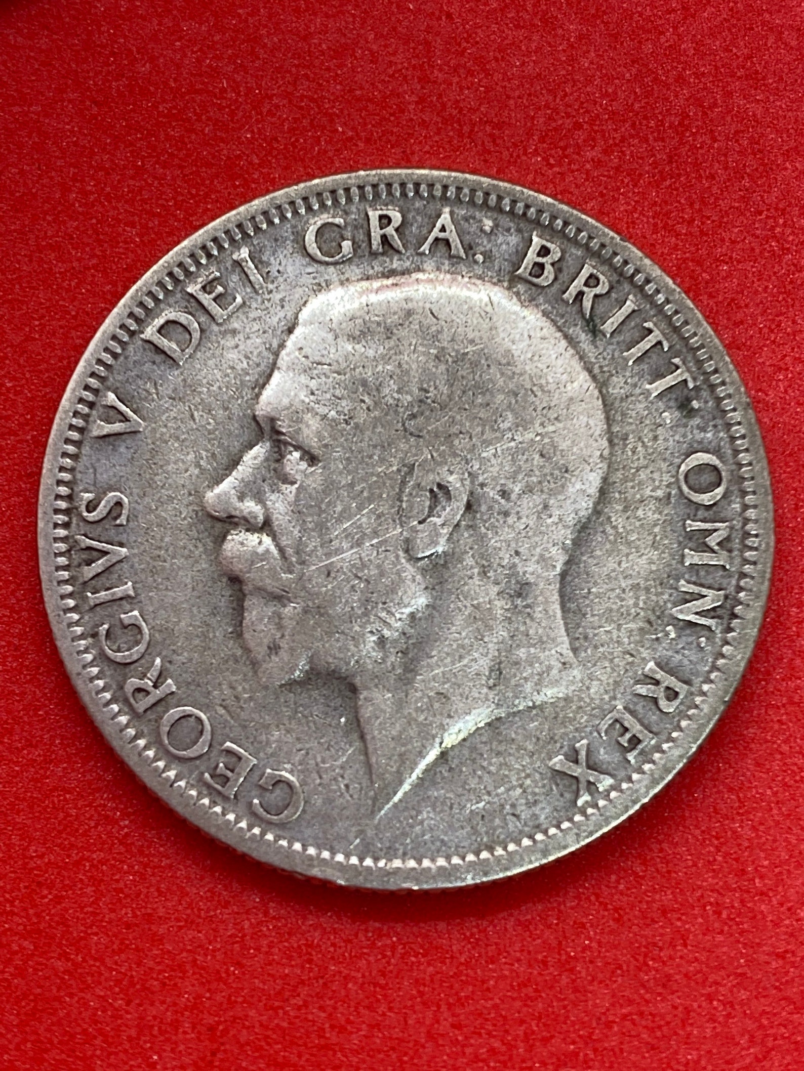 Silver Florin Pre 1947 50 Silver 1 Genuine Coin Etsy