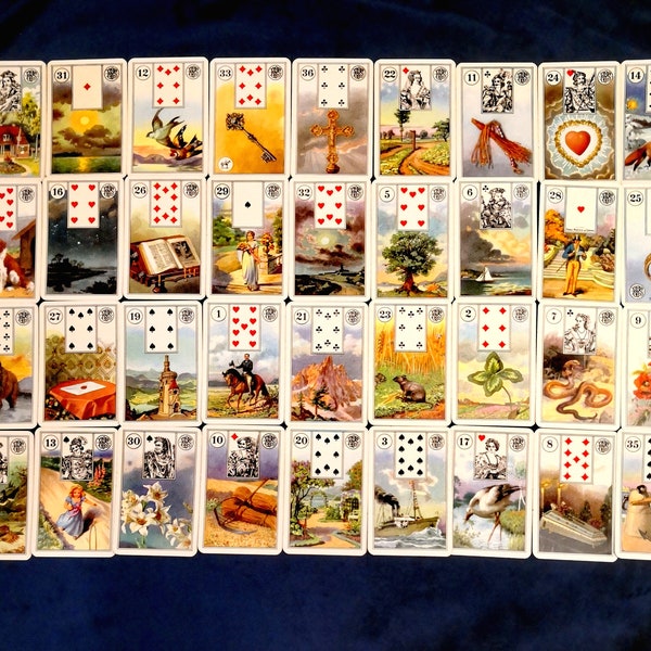 Lenormand Love Readings - Extended version 20min recording / Delivery in less than 24h