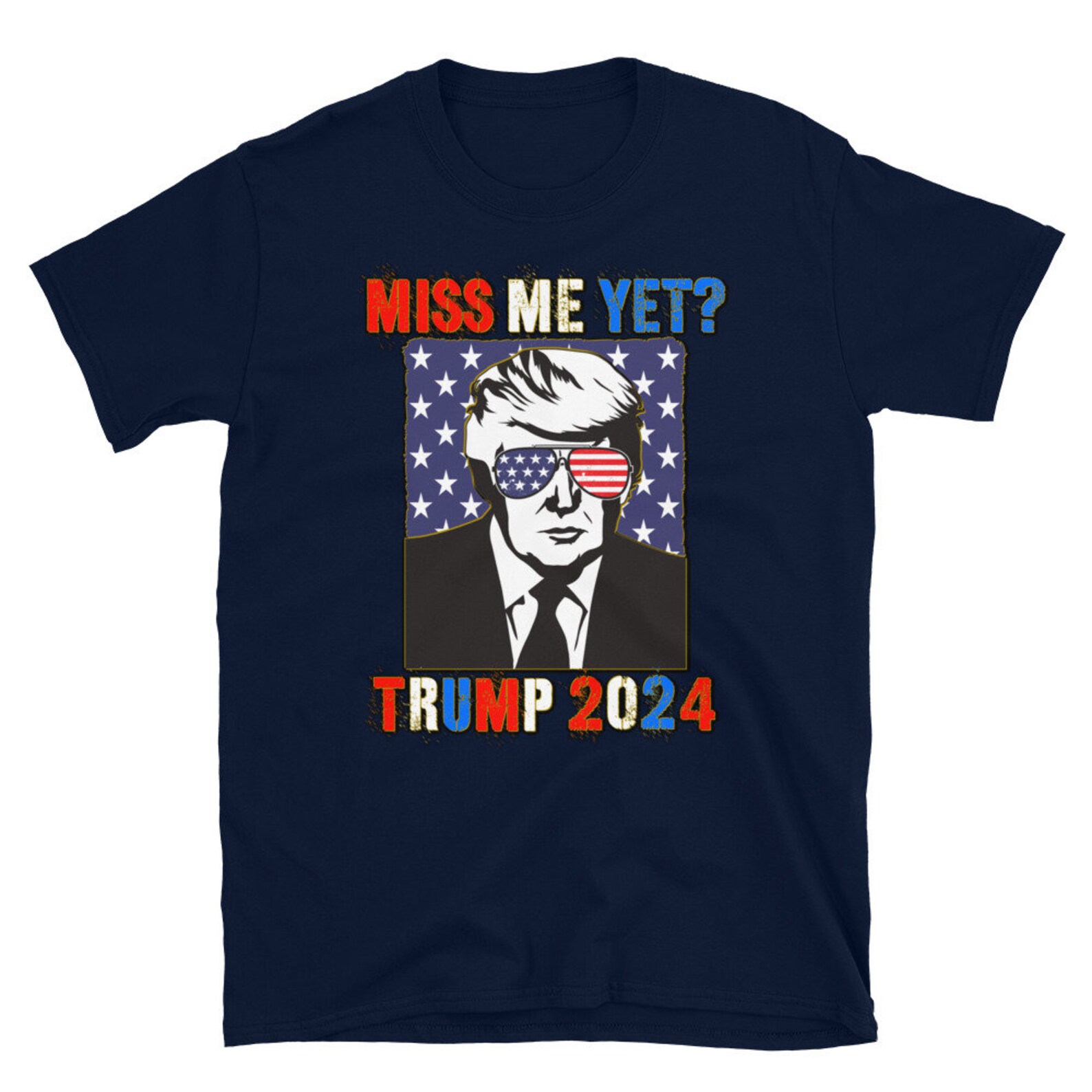 Funny Trump 2024 American Flag Vintage Tshirt MAGA Trump Etsy