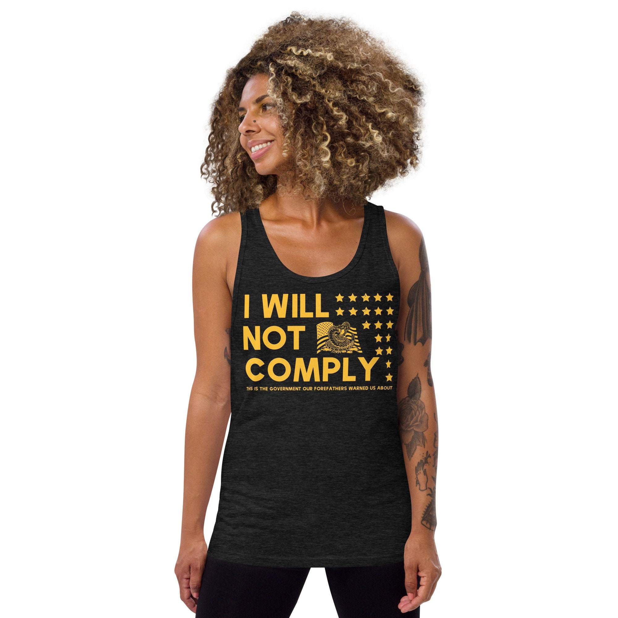 gadsden flag tank top