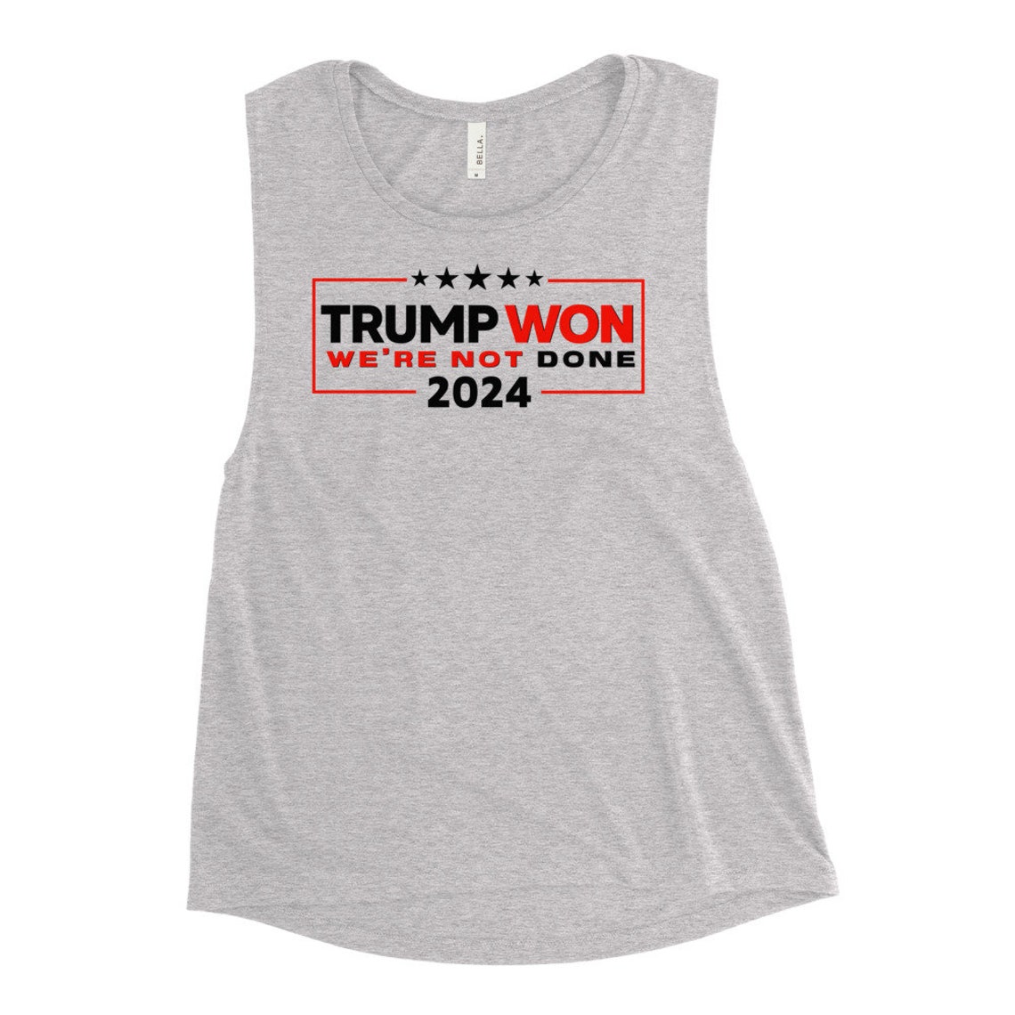 Trump Won 2024 Tank Top Women's Women's Trump Won Etsy