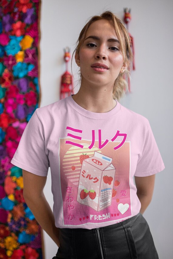 Vaporwave Aesthetic Japanese Style Anime T-Shirt Vaporwave Aesthetic Japanese Style Anime T-Shirt