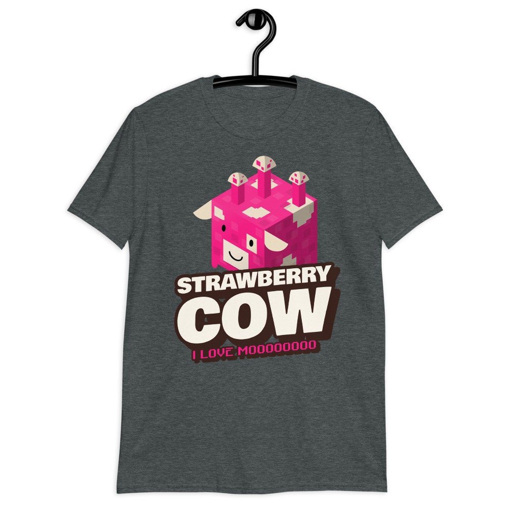 Moo Kawaii Shirt Strawberry Cow Gift 