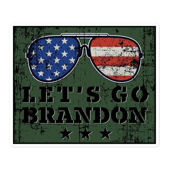Let's Go Brandon Sticker for Military, Let's Go Brandon Bumper