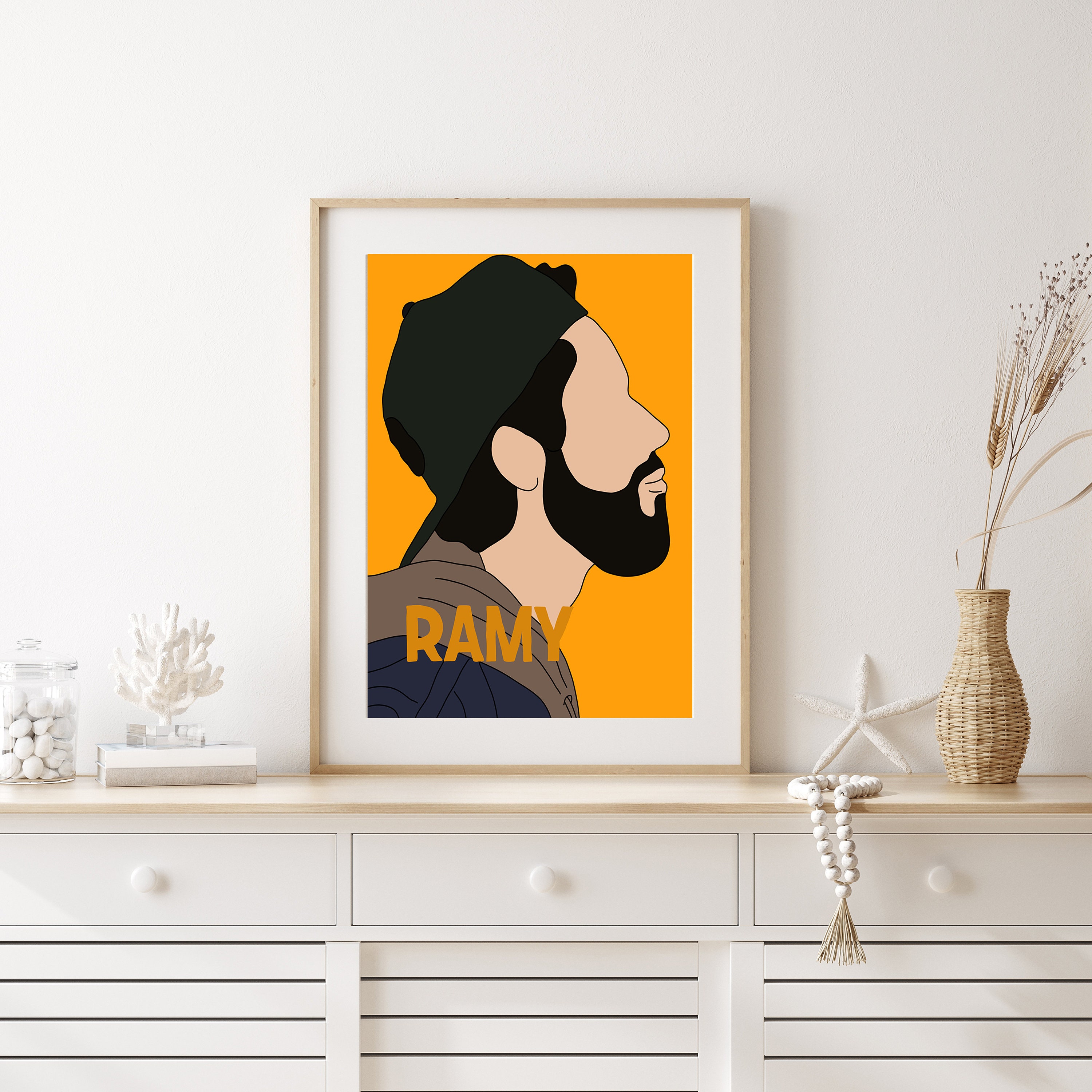 Ramy Art Print ramy Hassan Tv Series Printable Art Printable - Etsy