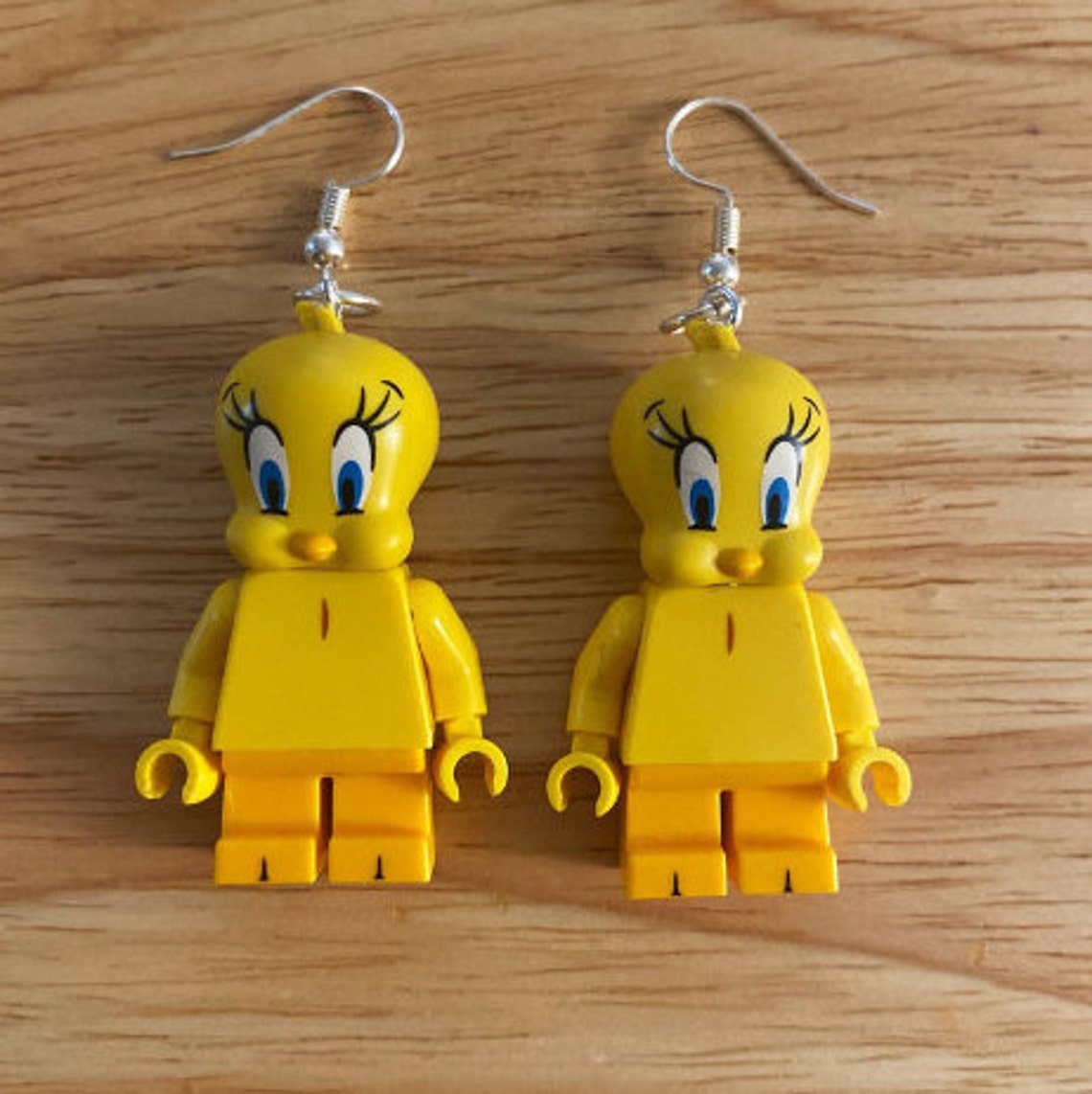 LEGO® Looney Tunes® Tweety Bird™ Earrings Etsy