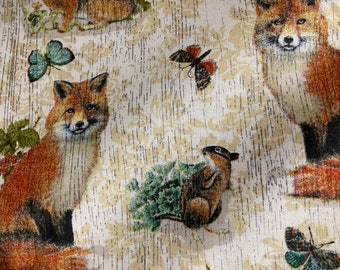 Watercolor Tee Women/'s Image by Shutterstock Amazing Red Fox