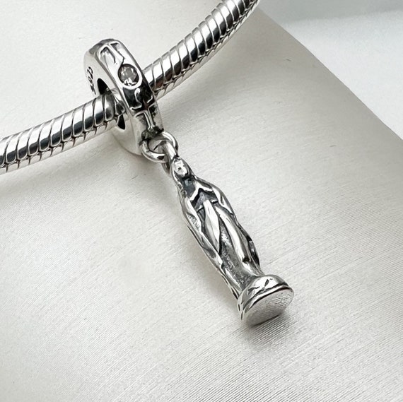 Pandora サンチャームブレスレット 925シルバー パンドラチャームブレスレットに適したサンタマリアチャーム（シルバー