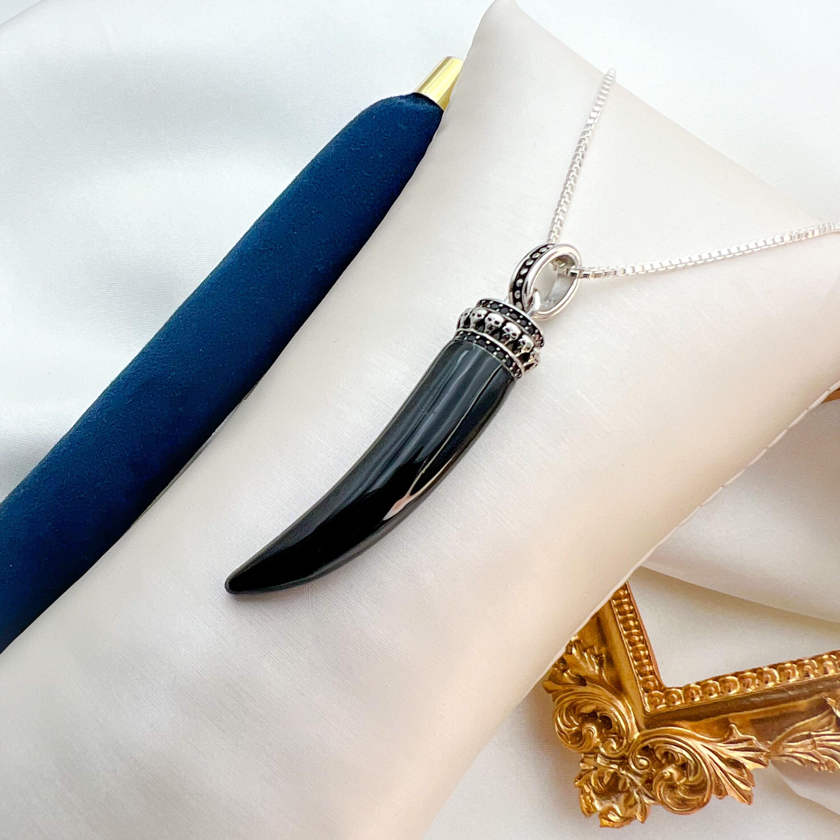 Black Panther Teeth Necklace UK