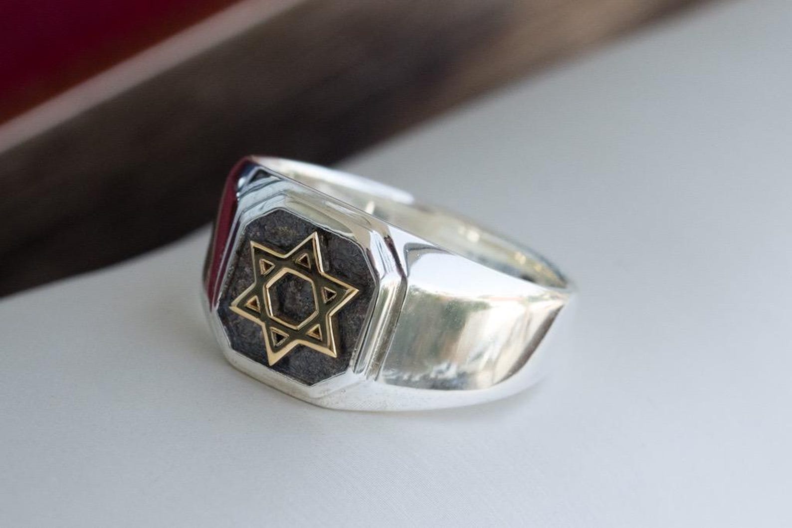 Star of David Mens Handmade Ring | Biblical Faith Jewelry | Gift From ...