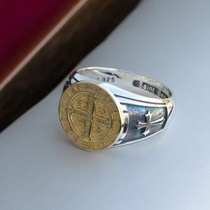 St benedict ring - Etsy 日本