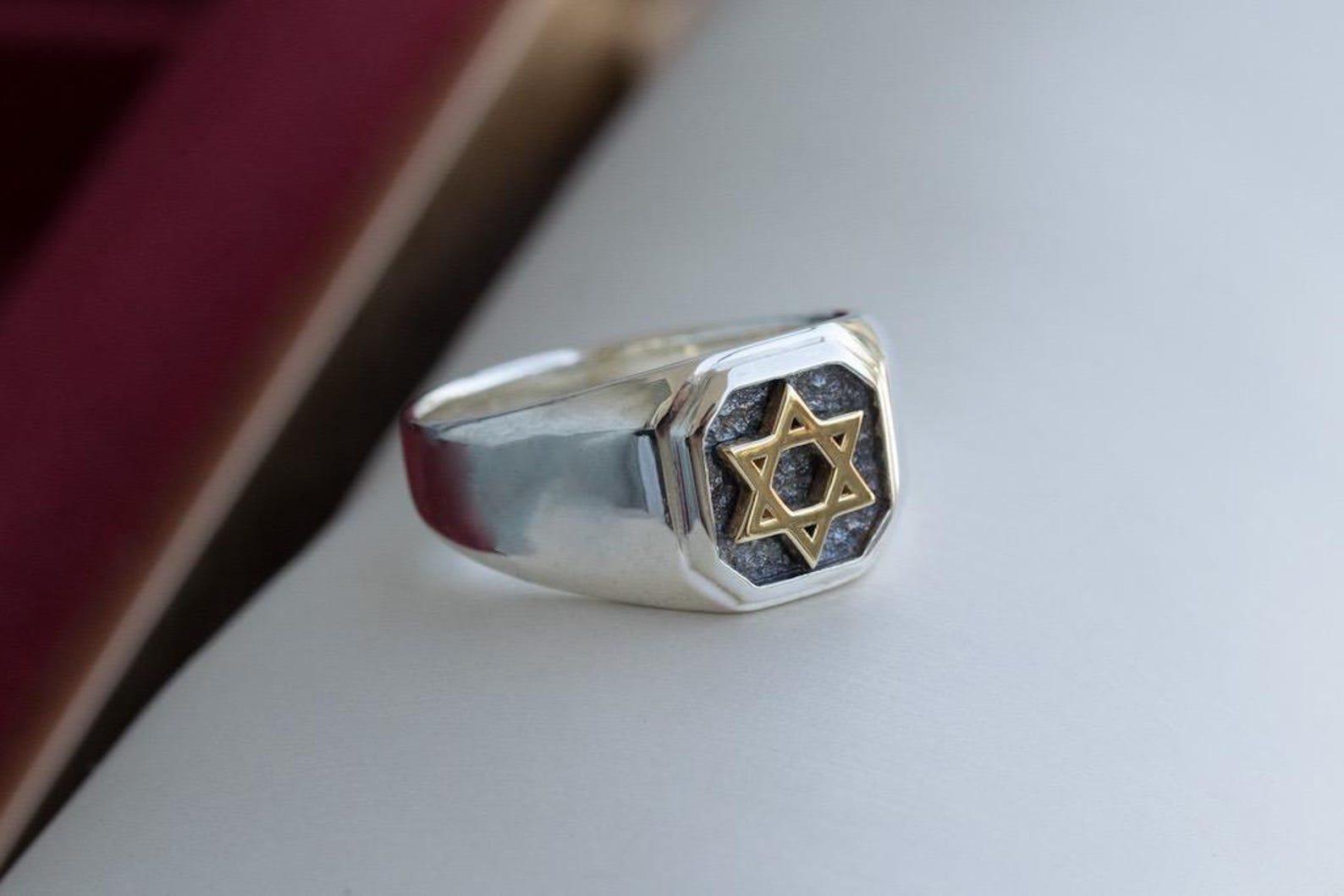 Star of David Mens Handmade Ring | Biblical Faith Jewelry | Gift From ...