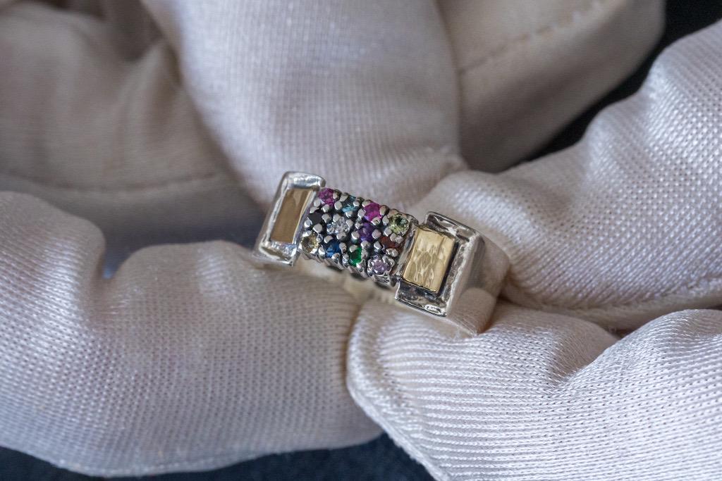 Hoshen Ring | 12 Tribes of Israel Ring | Biblical Blessing Jewelry ...