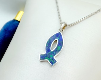 クリスチャンフィッシュペンダント | イクシスシンボルネックレス