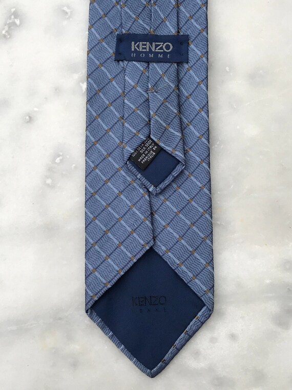Kenzo Classic Pure Silk Scarf Cravate Kenzo Classique 100% - Etsy