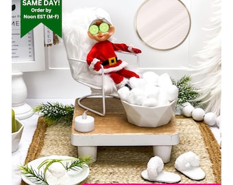 2024 Elf Activity Kit | Discounted Christmas Elf Props & Scenes | 27-Day Advent | Easy Elf Ideas | Holiday Countdown for Kids