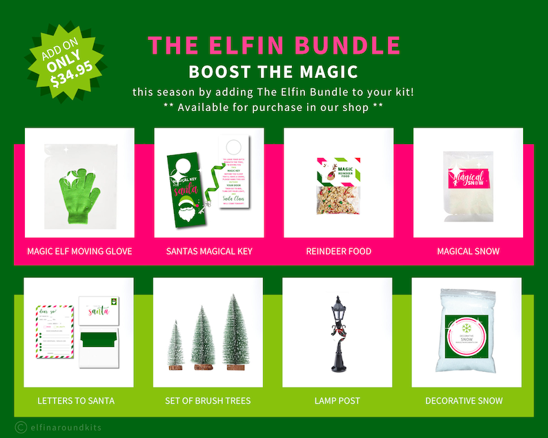 24-Day Christmas Elf Activity Kit Best Seller Elf Kit Elf Props Elf Antics Elf Arrival Letter Elf Ideas Christmas Traditions Bild 7