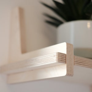 Plywood Wall Shelf