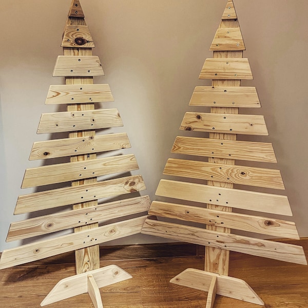 WOOD CHRISTMAS TREES | Holiday Trees | Decorative Trees