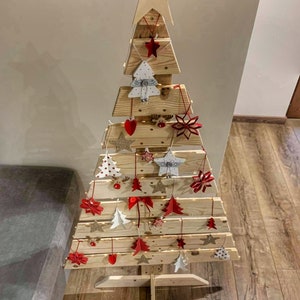 WOOD CHRISTMAS TREES Holiday Trees Decorative Trees - Etsy