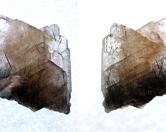 Interesting Apatite Crystal with Riebeckite Inclusions from Pakistan