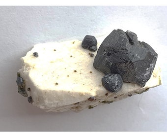 Lovely brooding Andradite Black Garnets from Kharen, Baluchistan, Pakistan