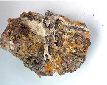 Interesting Wulfenite specimen from the Toughnut Mine, Tombstone, Arizona (lead molybdenum oxide)