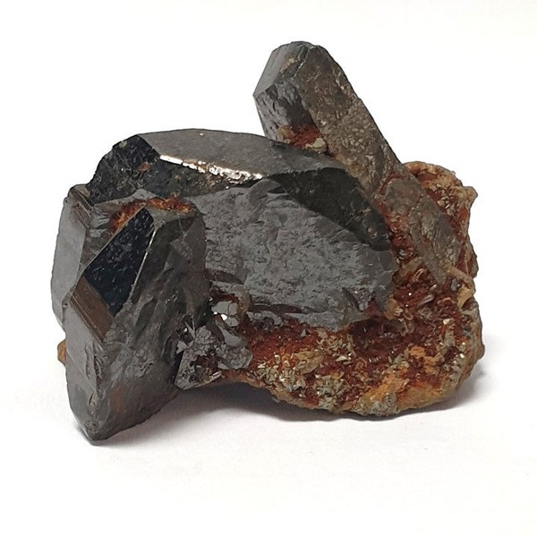 Beautifull Prismatic Cassiterite Crystals from Oruru, Bolivia