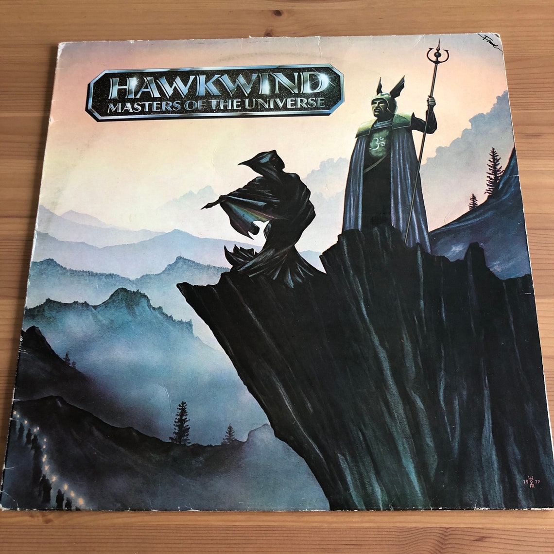 Hawkwind Masters of the Universe Vinyl Record Album 1982 Etsy