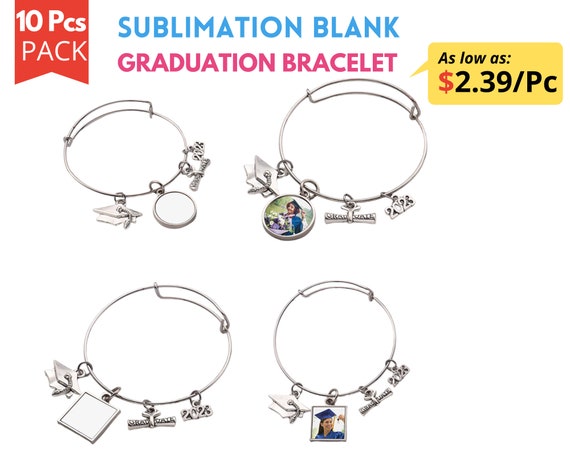 Graduation Bracelets sublimation