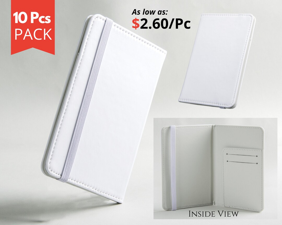 10x Sublimation Passport Cover Blank Sublimation Blanks Passport Cover
