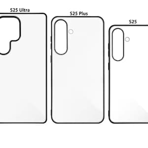 Sublimation Phone Case Blanks | Sublimation Phone cases for Samsung Galaxy mobile Phones | Soft TPU+PC Mobile Case with Aluminum Inserts image 10