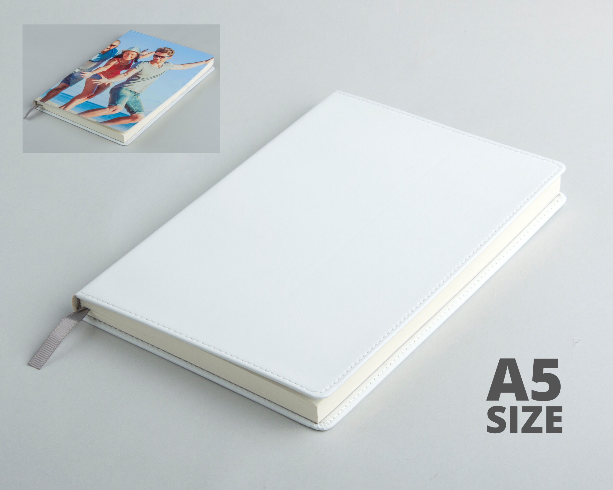 Sublimation Journal Notebooks, Matte Leather, THREE SIZES!