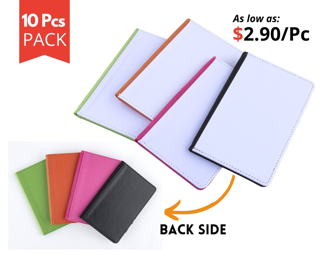 10x Sublimation Passport Holder Sublimation Blank Passport Holder Bi