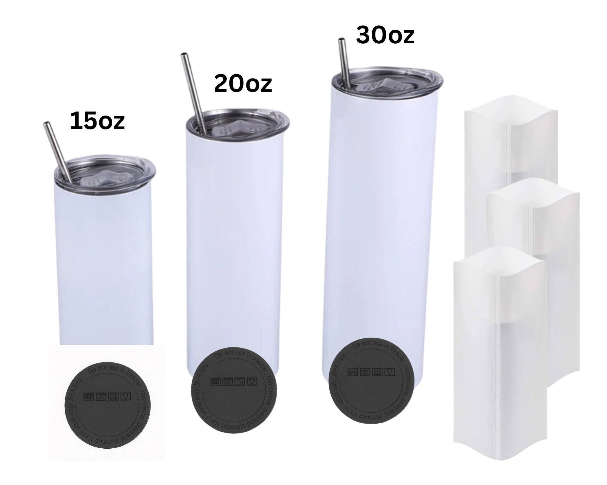 20 Oz Stainless Steel Sublimation Blank Tumblers Straight Wholesale Bulk  White Slim Tumbler with Lid and Straw - China Stainless Steel Water Bottle  and Sublimation Mug price