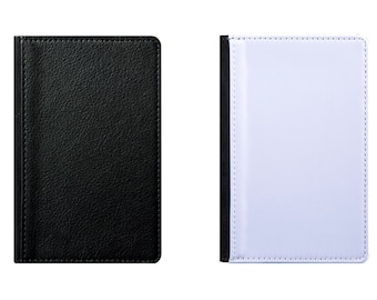 Porta Passaporto In Similpelle Vuoto Per Sublimazione E HTV - Protezione RFID - Vari Colori