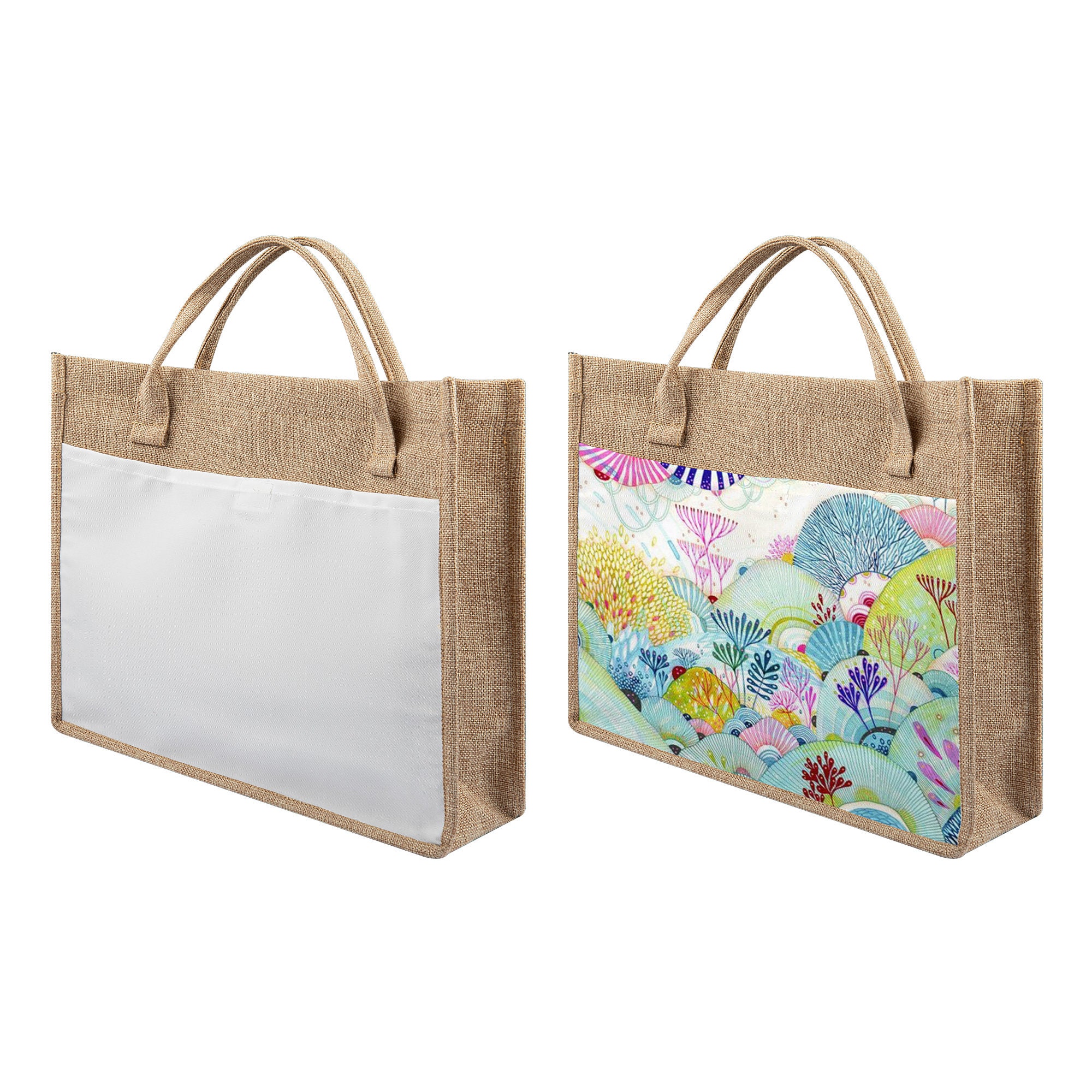 Sublimation jute bags hotsell